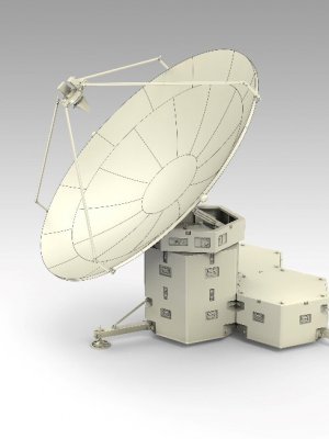 3.0米箱式可搬移接收天线