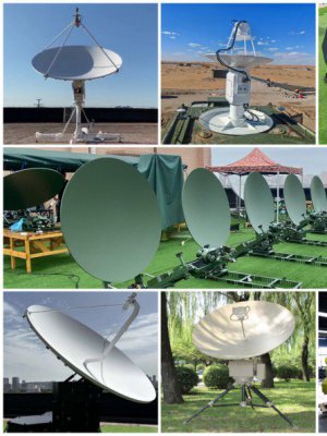 卫星通信天线案例