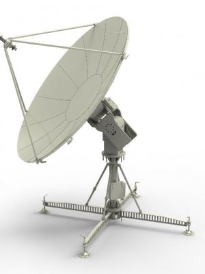 2.4米X-Y型可搬移式天线